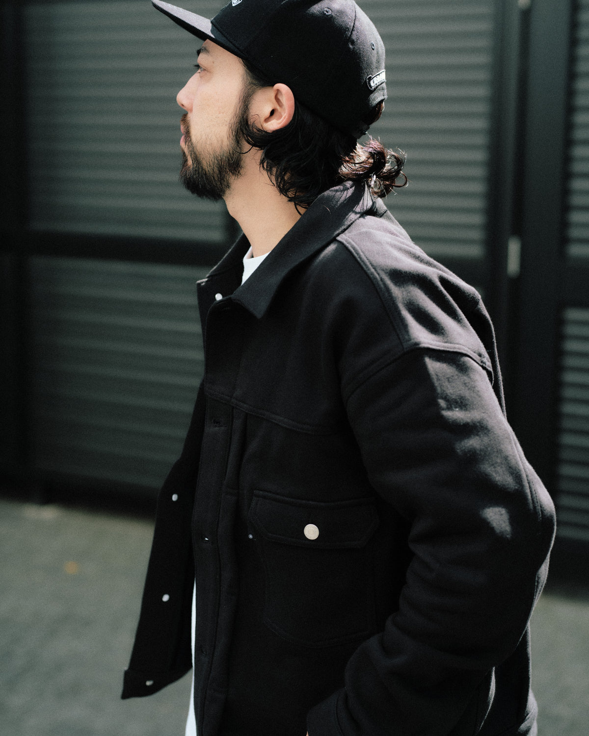 RUSSELL×BerBerJin Pro Cotton™ Loopback Terry Sweat Trucker Jacket