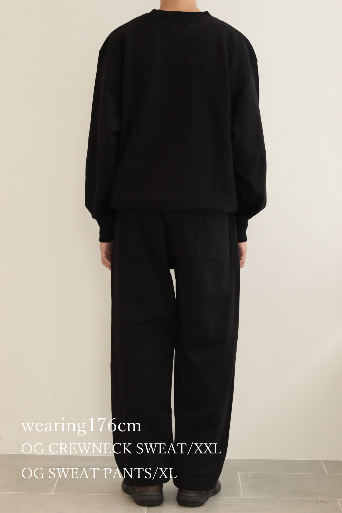 OG CREWNECK SWEAT(BLACK)