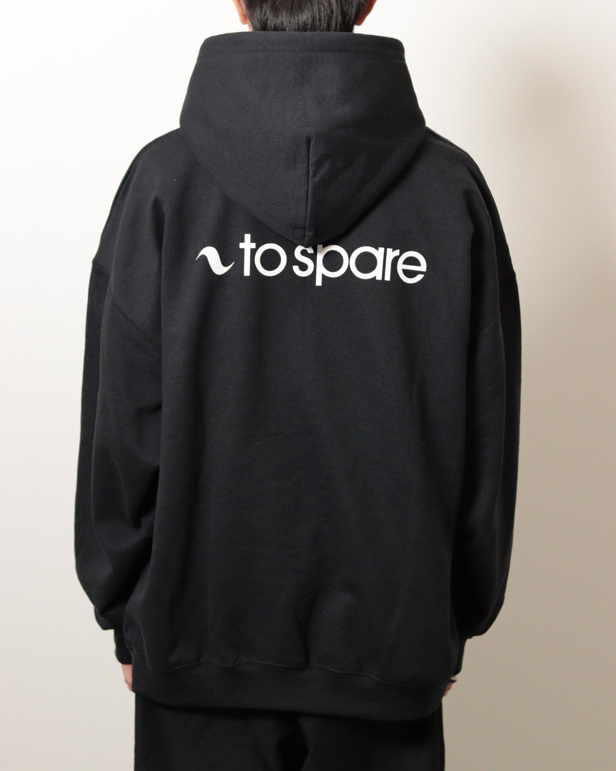 PLANE LOGO HOODIE(BLACK)