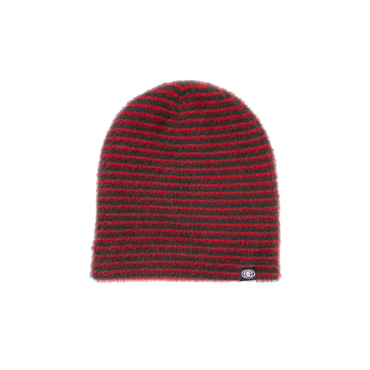 MOHAIR STRIPE BEANIE