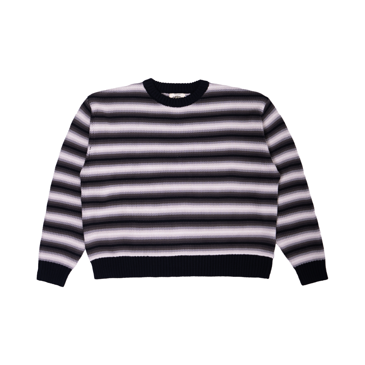 STRIPE FISHERMAN KNIT