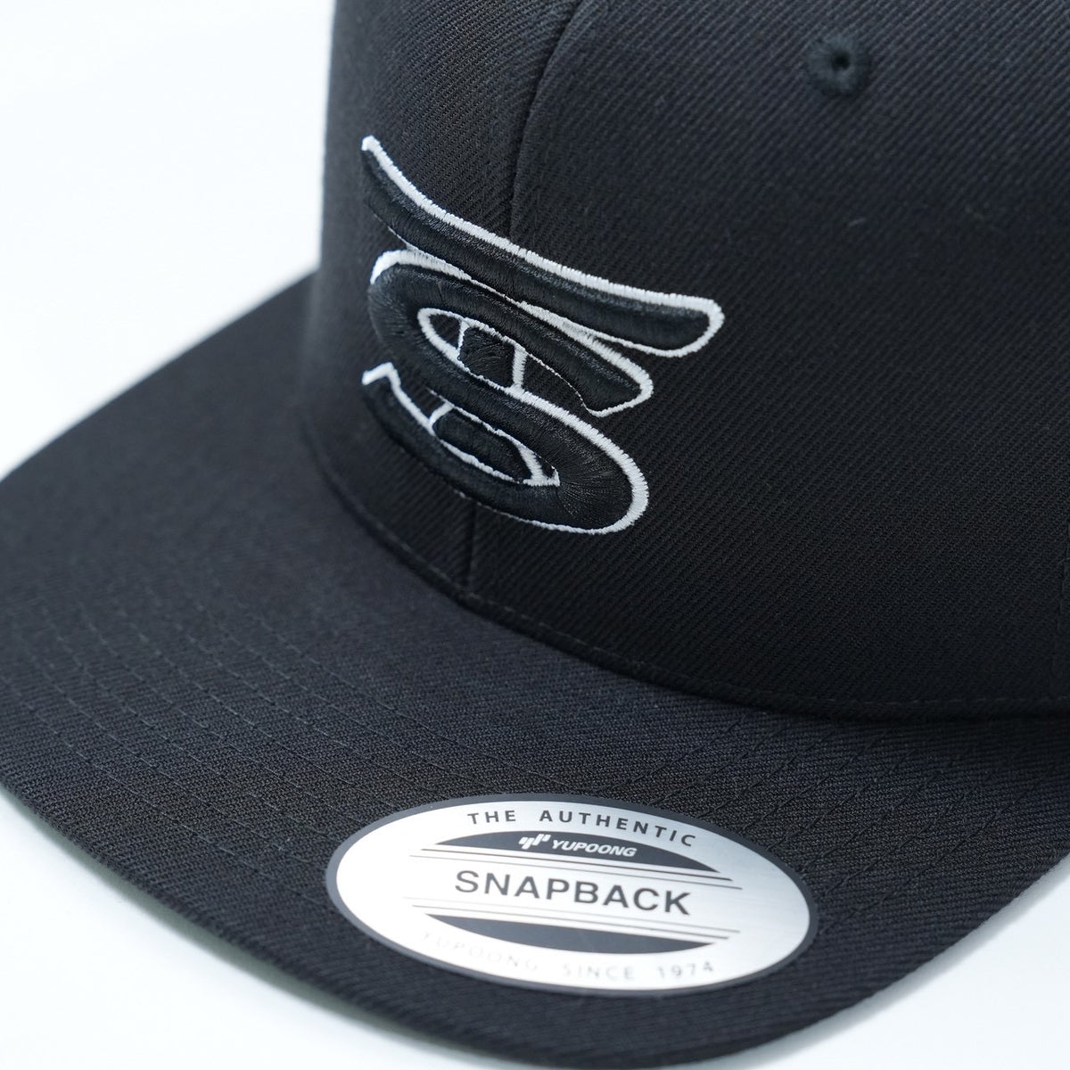 6PANEL BASEBALL CAP（BLACK×BLACK）