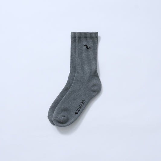 OG LOGO SOCKS（GRAY）