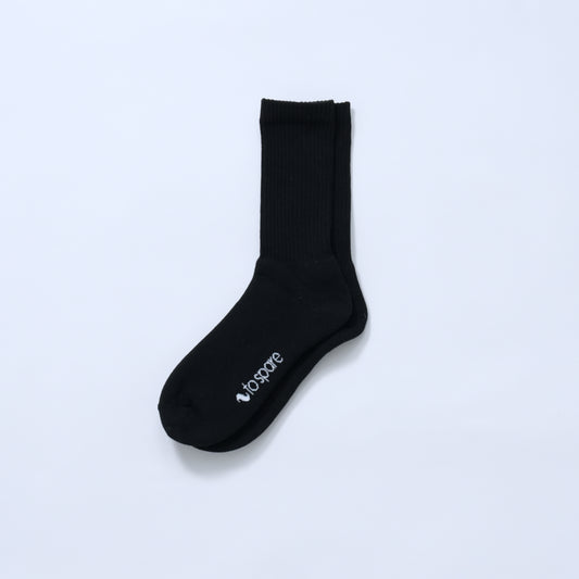 OG LOGO SOCKS（BLACK）