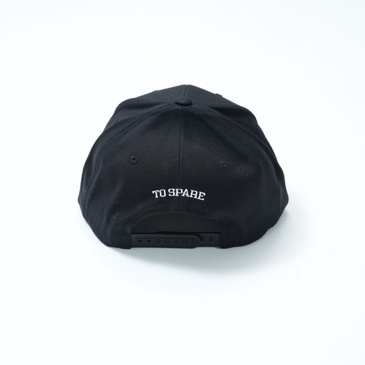 6PANEL BASEBALL CAP（BLACK×WHITE）