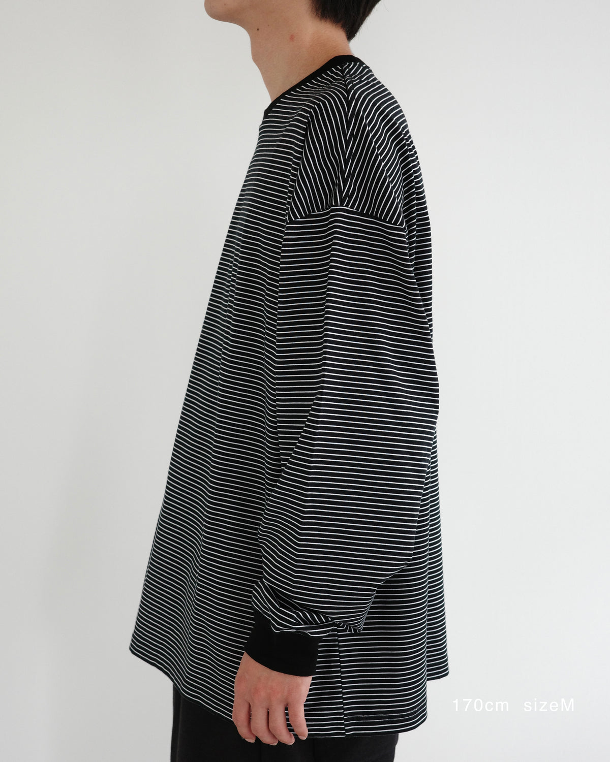 JERSEY BORDER LS TEE