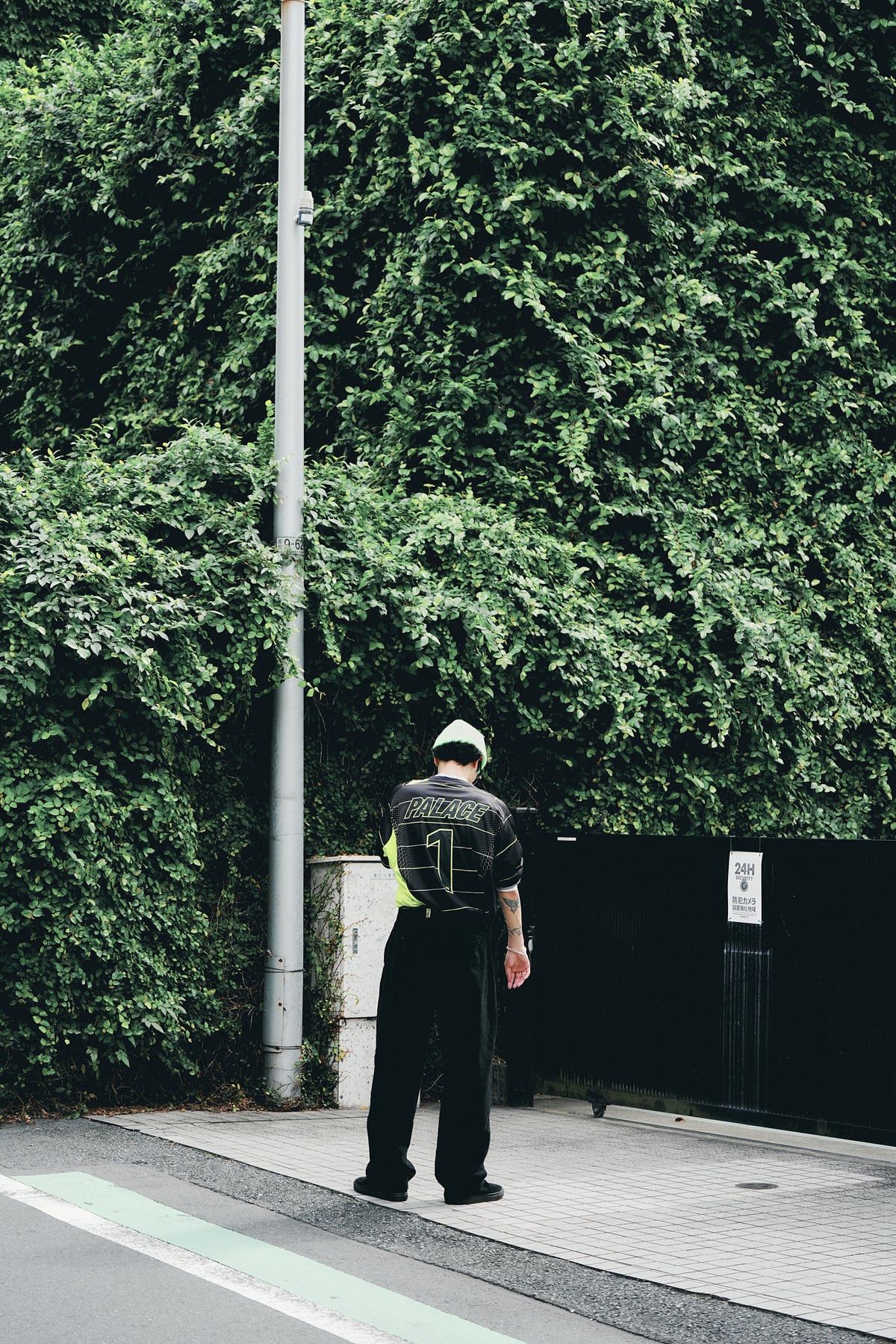 STANDARD CHINO TROUSERS（BLACK）