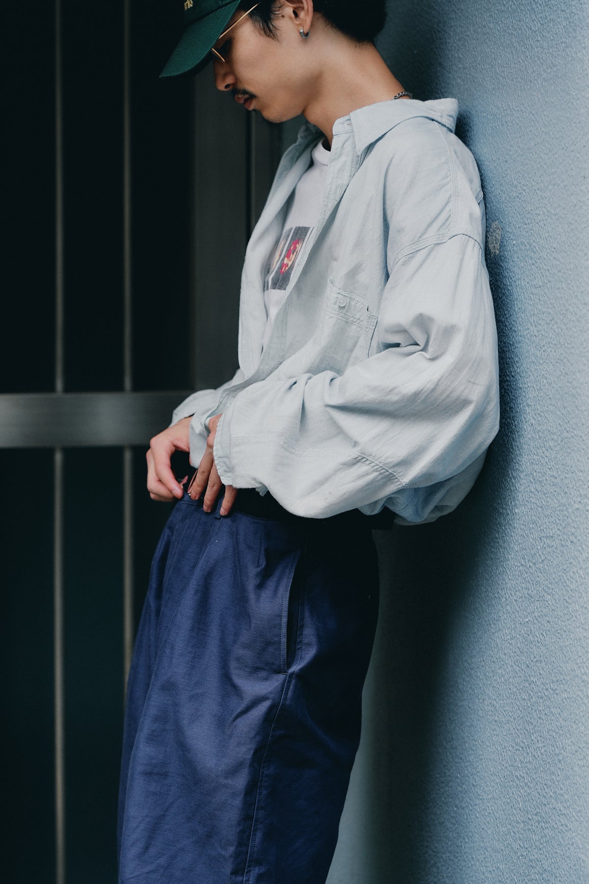 STANDARD CHINO TROUSERS（NAVY）