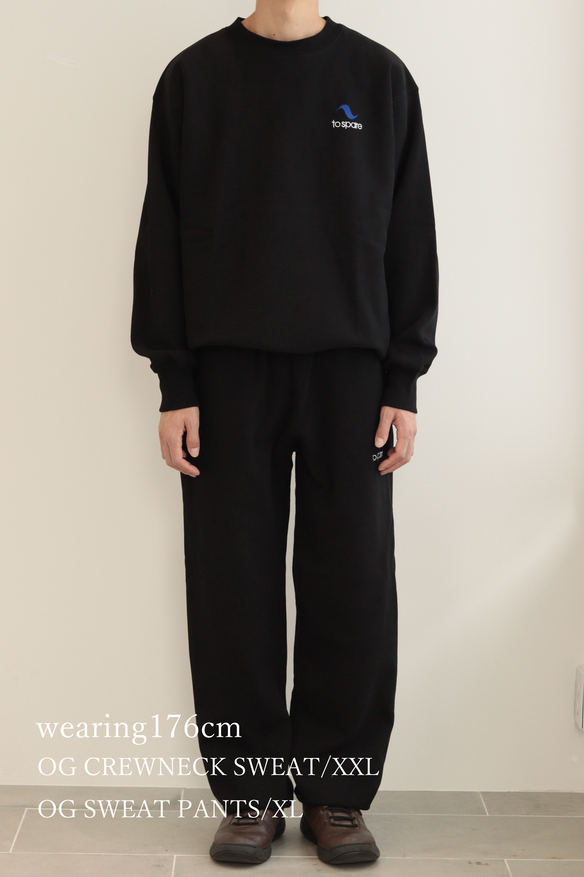 OG CREWNECK SWEAT（BLACK）