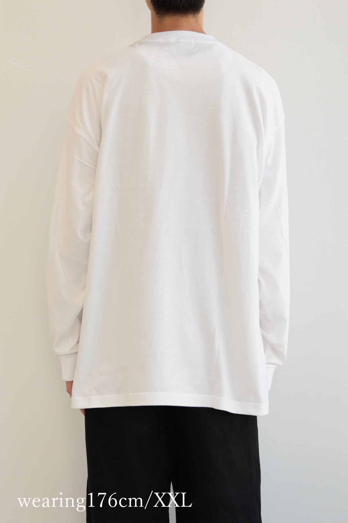 OLD ENGLISH LOGO L/S TEE （WHITE）