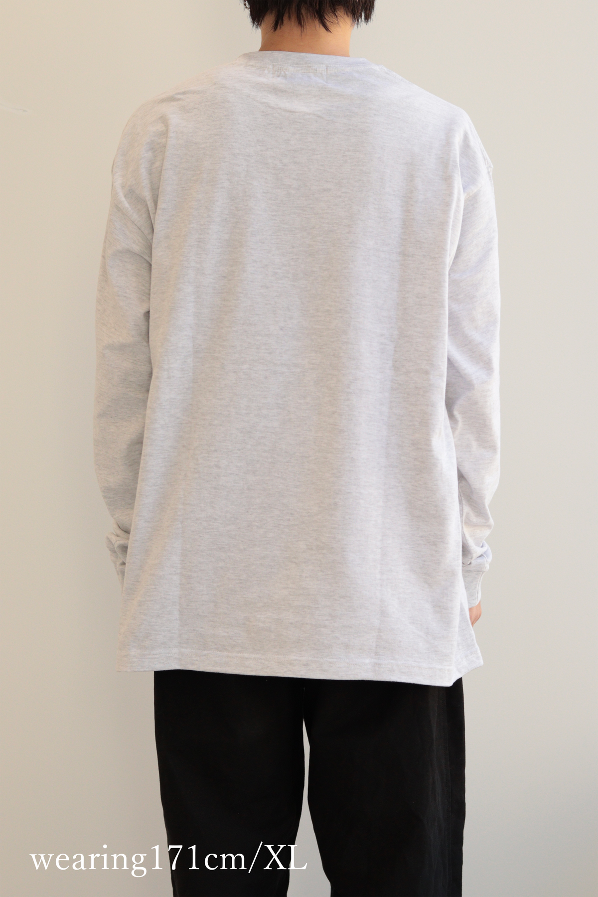 OLD ENGLISH LOGO L/S TEE （ASH）