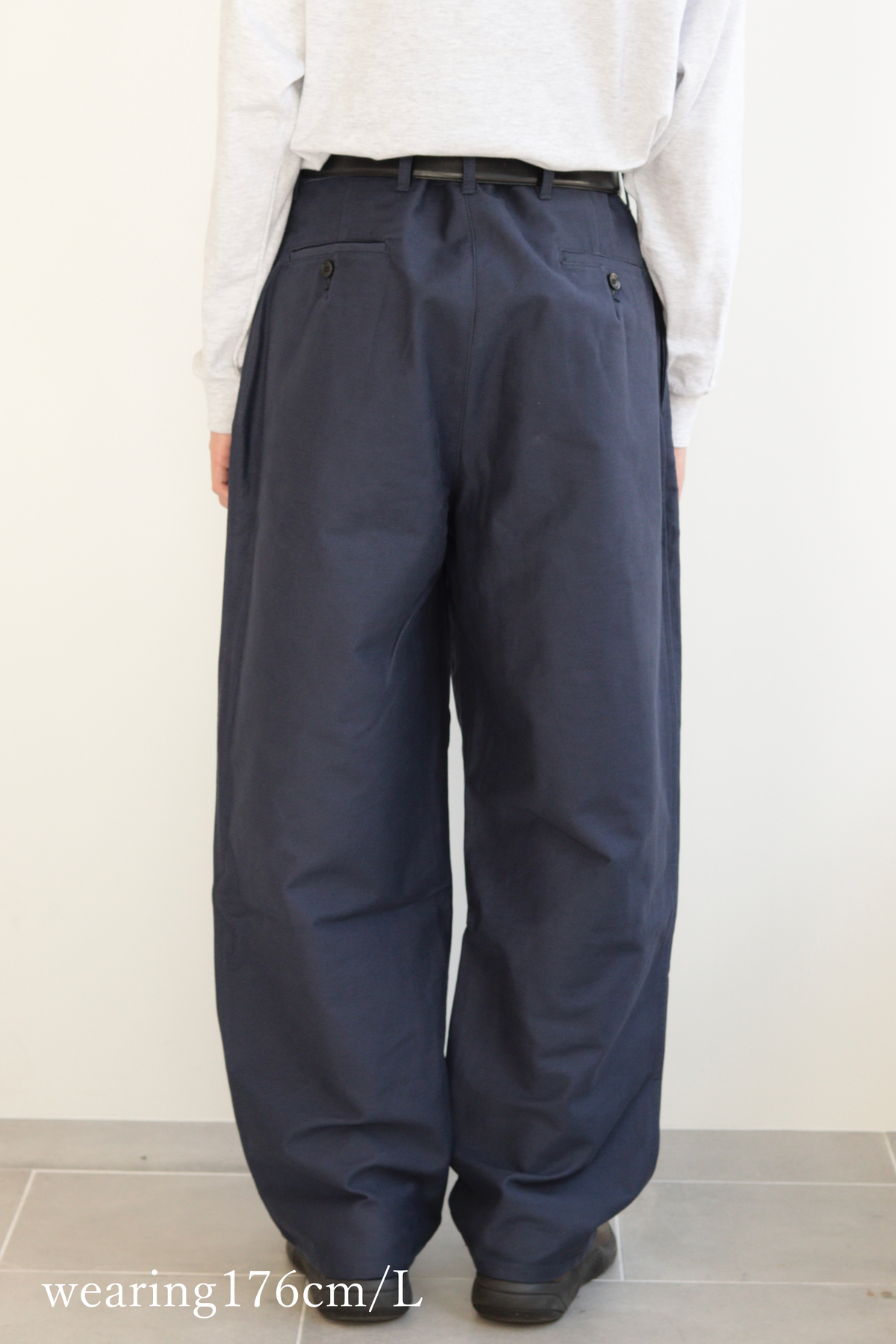STANDARD CHINO TROUSERS（NAVY）