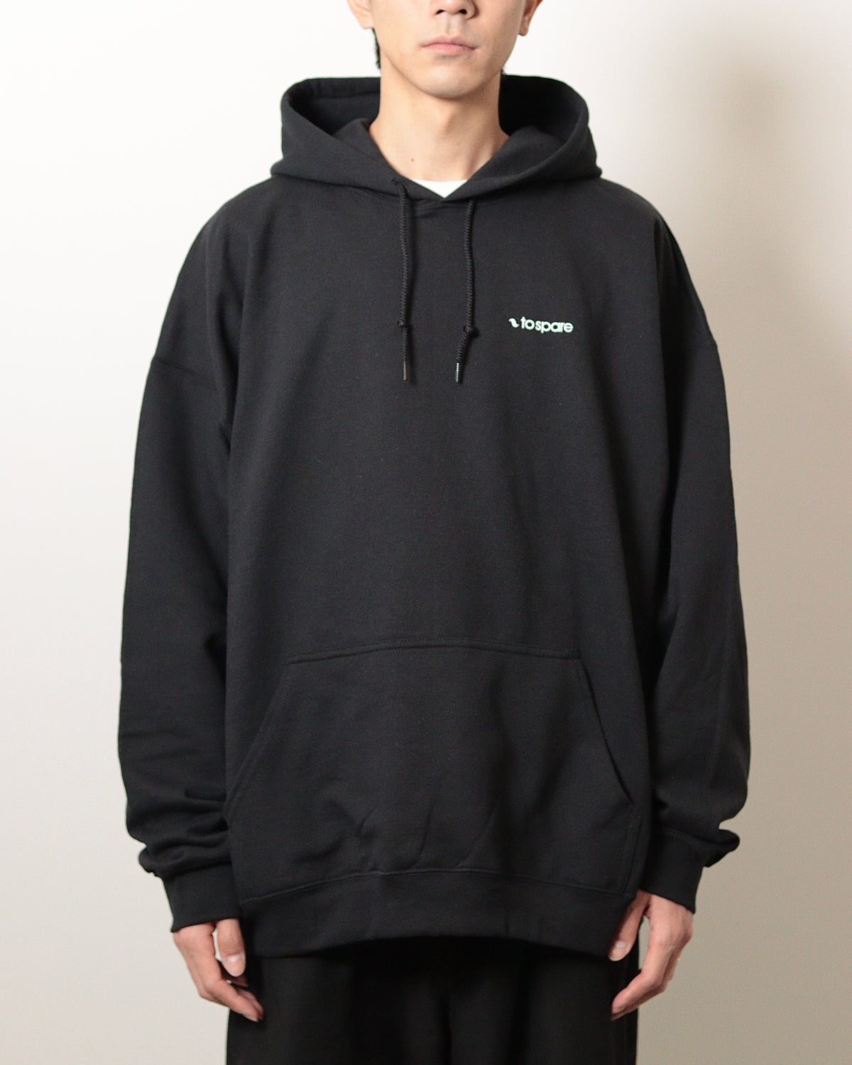 PLANE LOGO HOODIE（BLACK）