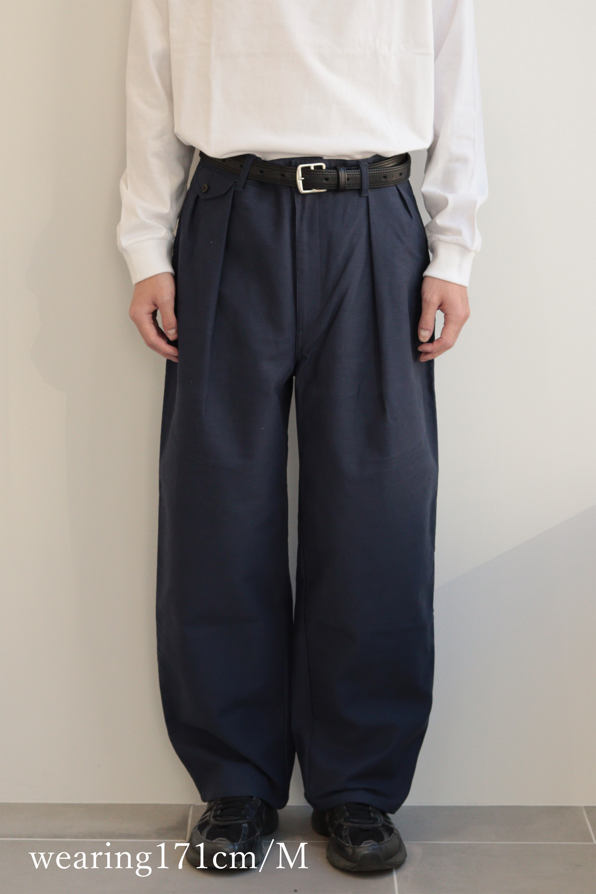STANDARD CHINO TROUSERS（NAVY）