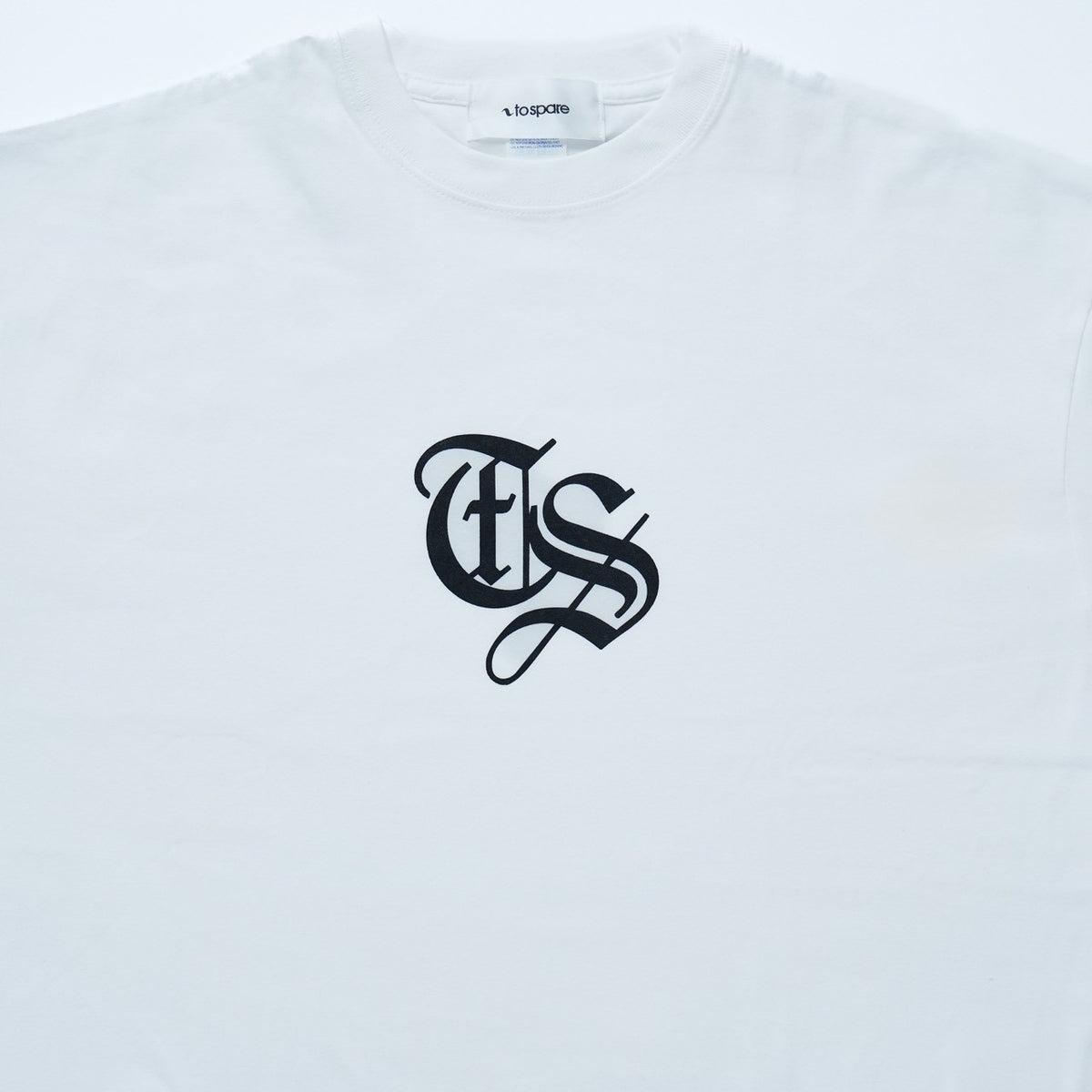 OLD ENGLISH LOGO L/S TEE （WHITE）