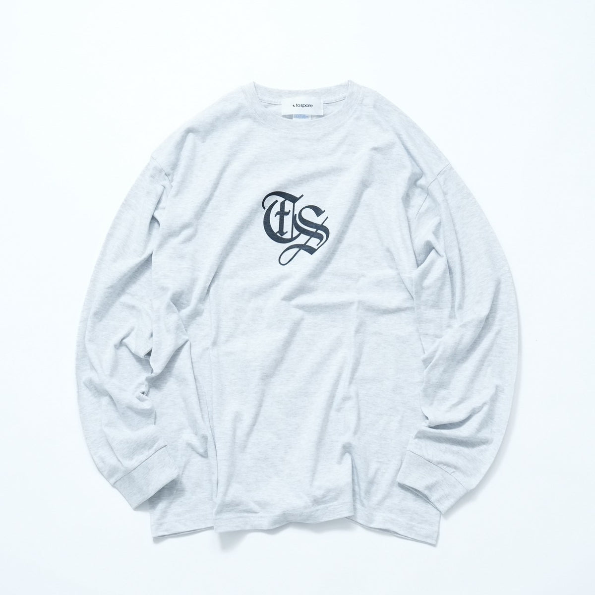 OLD ENGLISH LOGO L/S TEE （ASH）