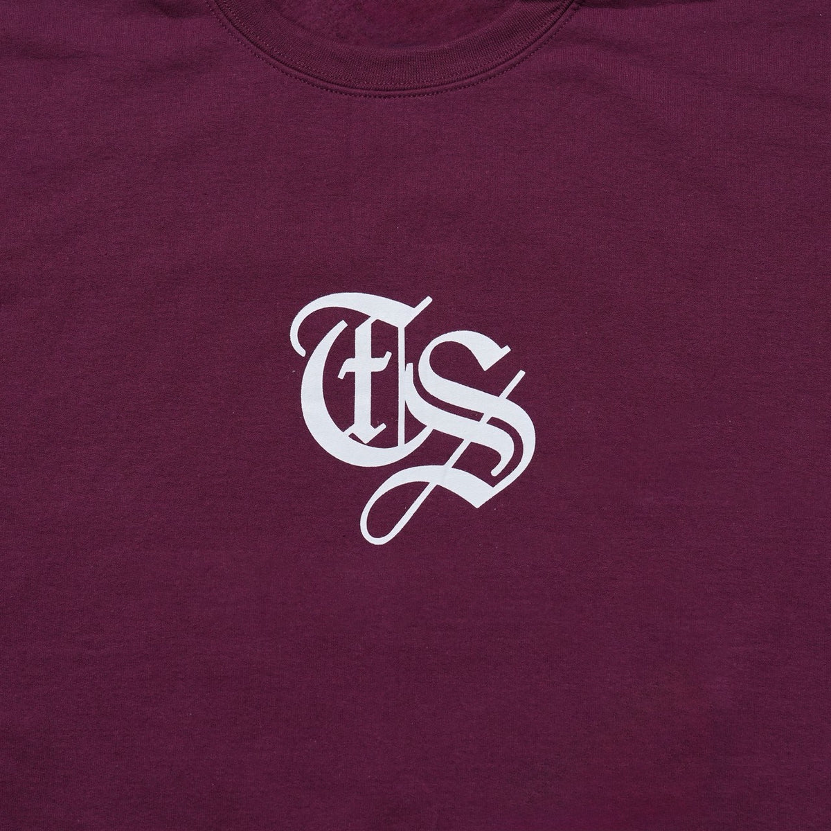OLD ENGLISH LOGO SWEAT（BURGUNDY）