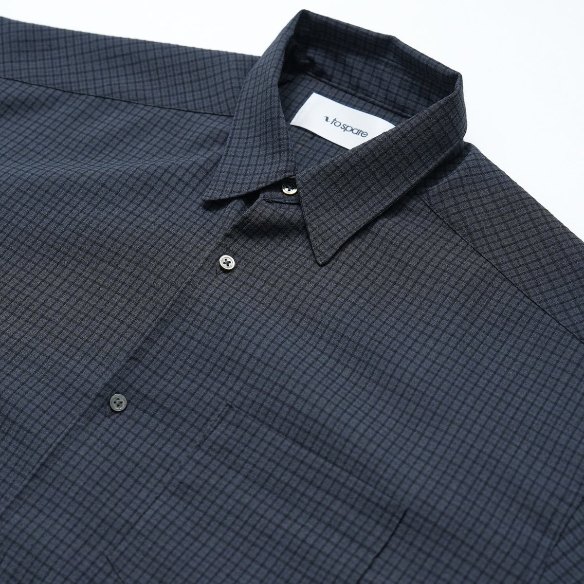 WOOL STRETCH CHECK SHIRT