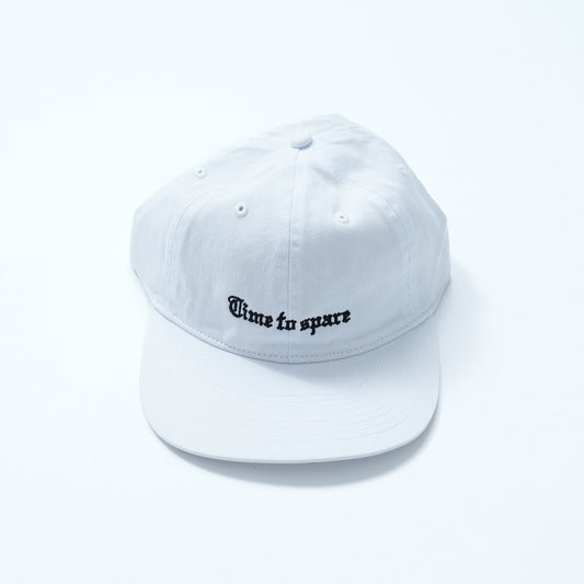 TIME TO SPARE LOGO CAP（WHITE）
