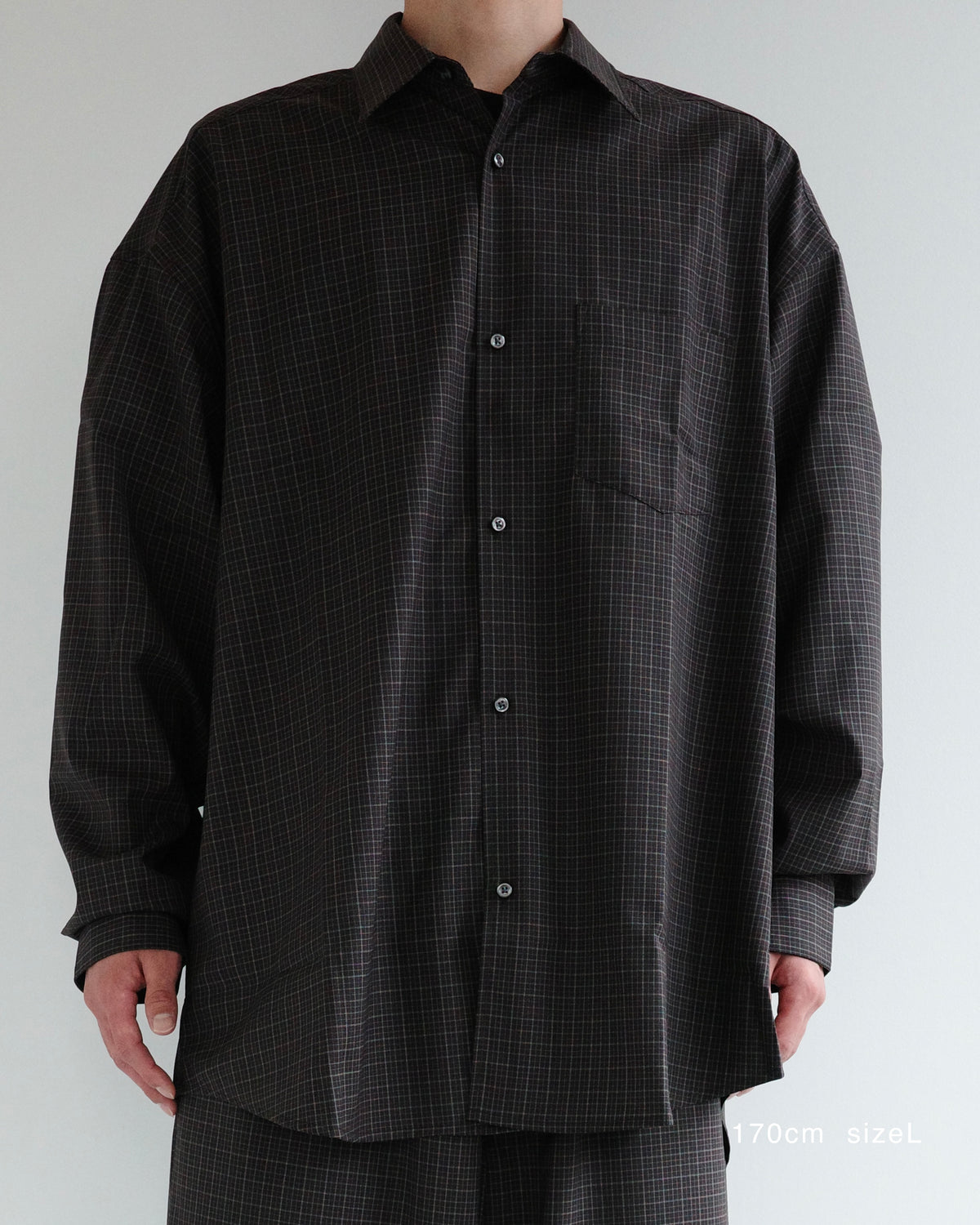 MERINO WOOL CHECK SHIRT