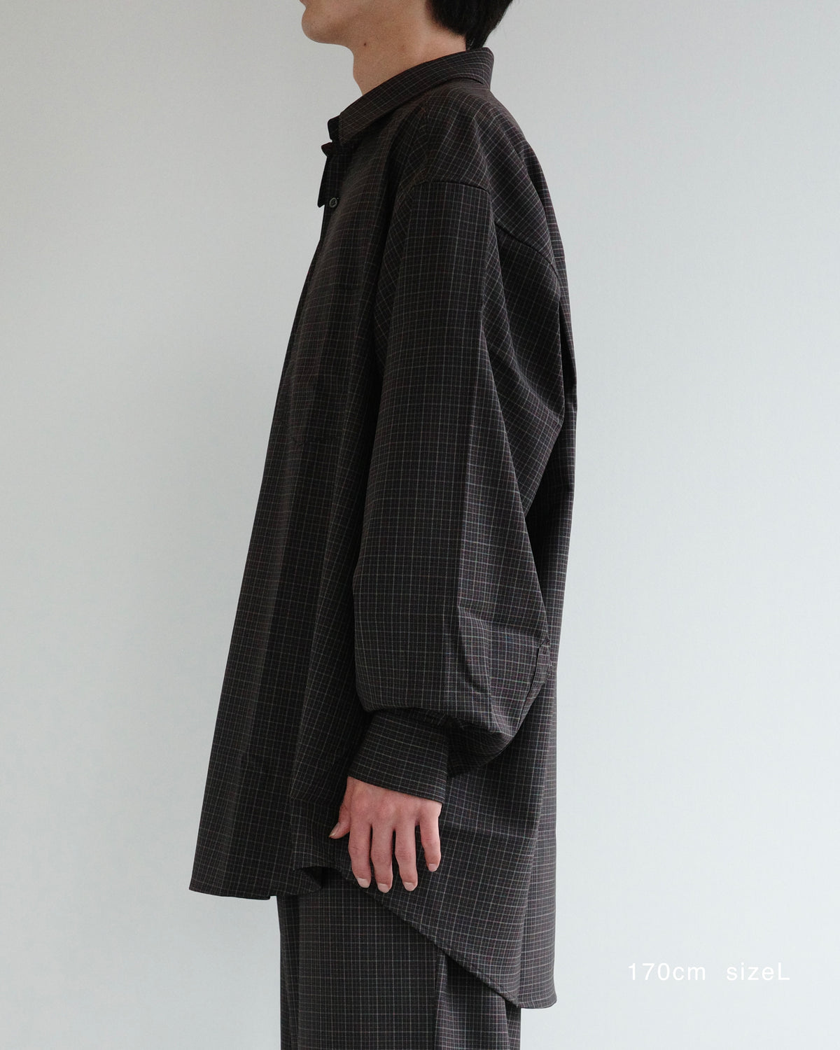 MERINO WOOL CHECK SHIRT