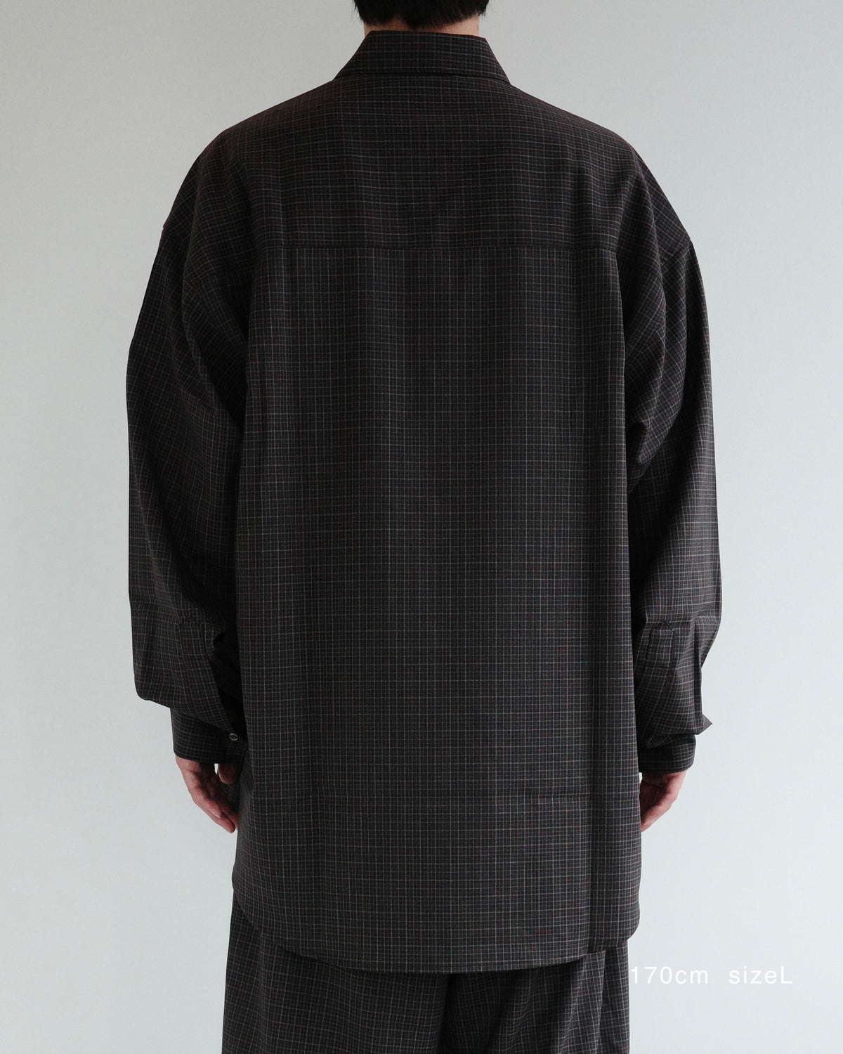 MERINO WOOL CHECK SHIRT