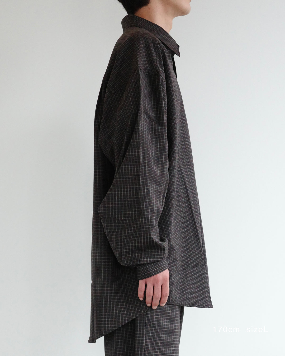 MERINO WOOL CHECK SHIRT