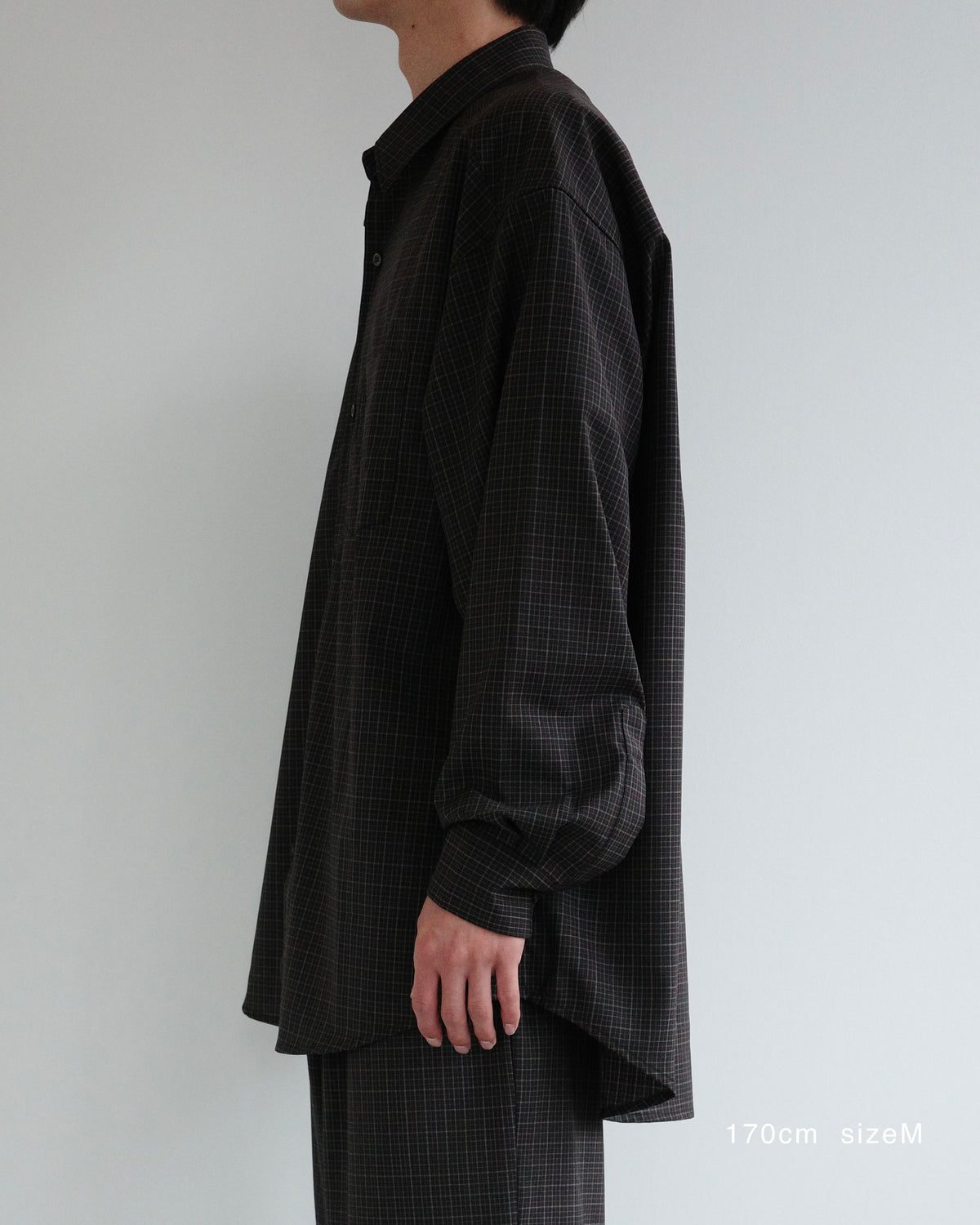 MERINO WOOL CHECK SHIRT