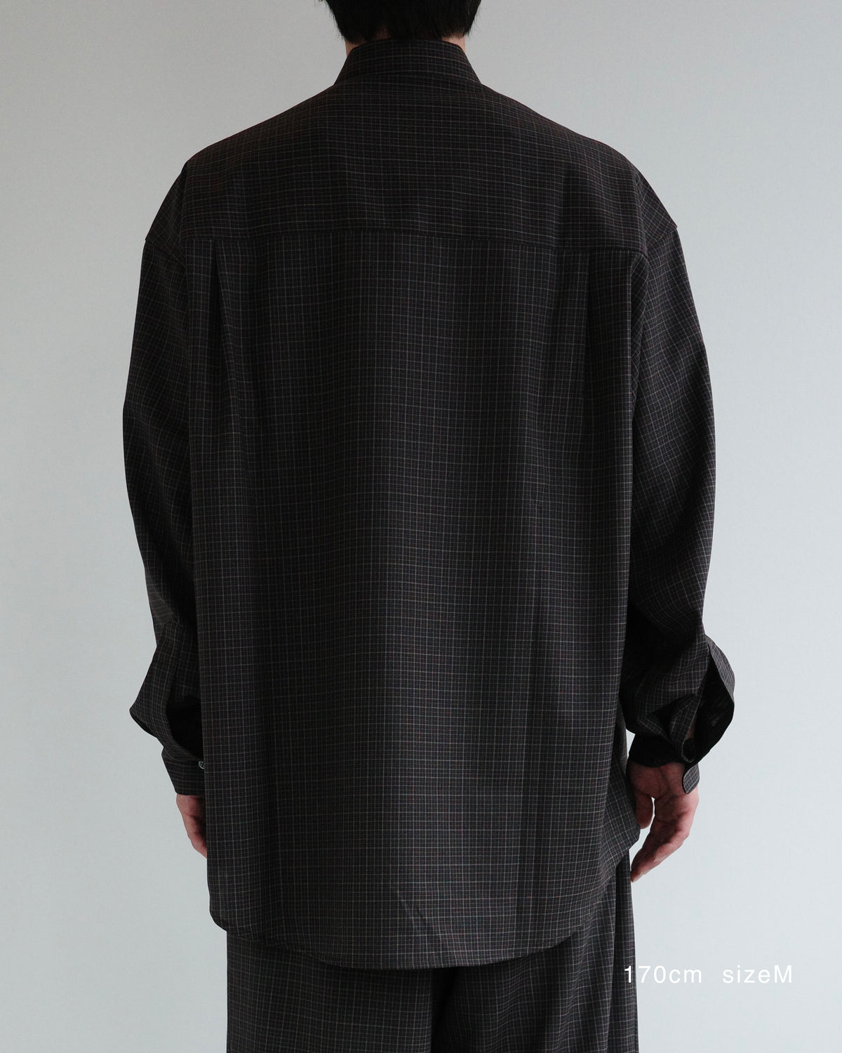 MERINO WOOL CHECK SHIRT
