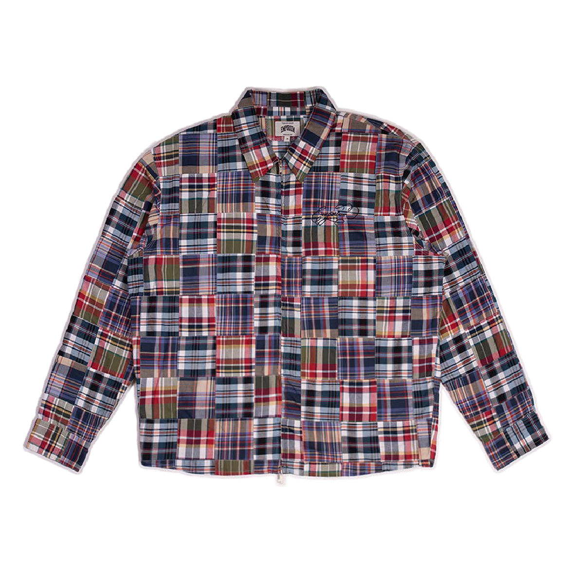 MADRAS ZIP SHIRT