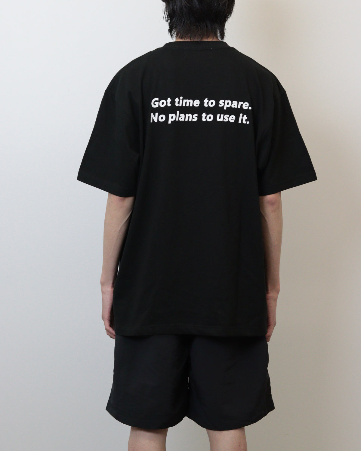 EMBLEM LOGO TEE（BLACK）