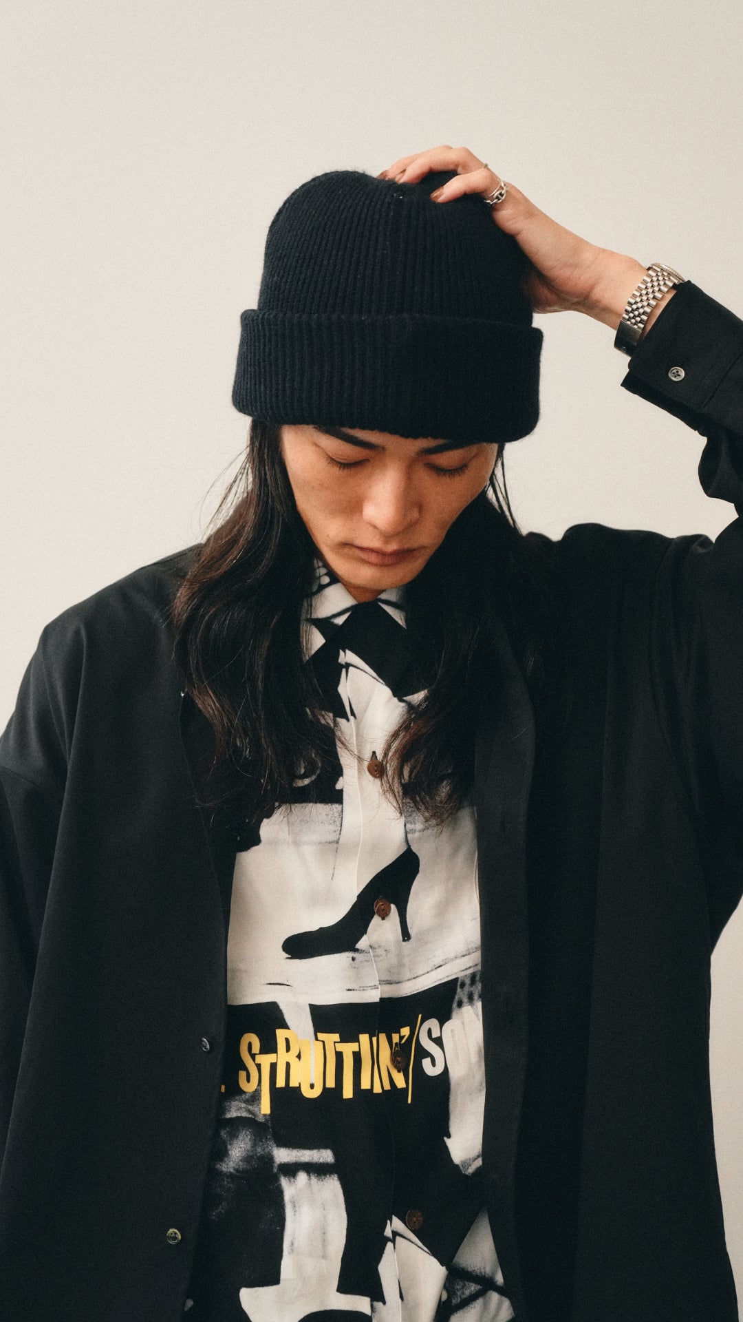 SMOOTH COTTON PONTE SHIRT