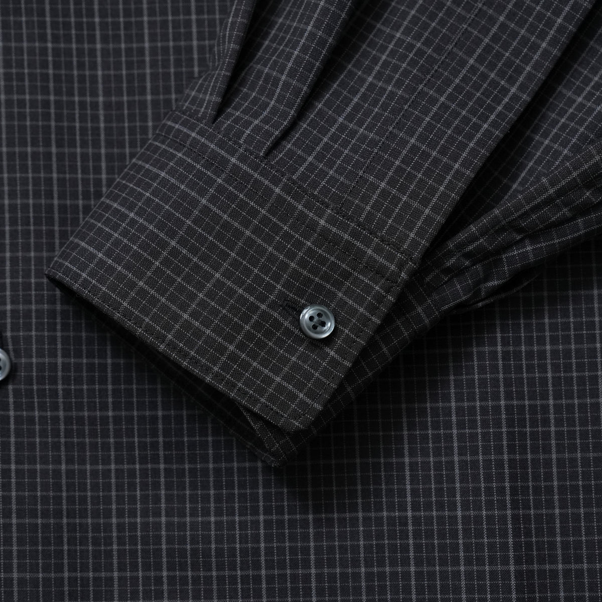 MERINO WOOL CHECK SHIRT