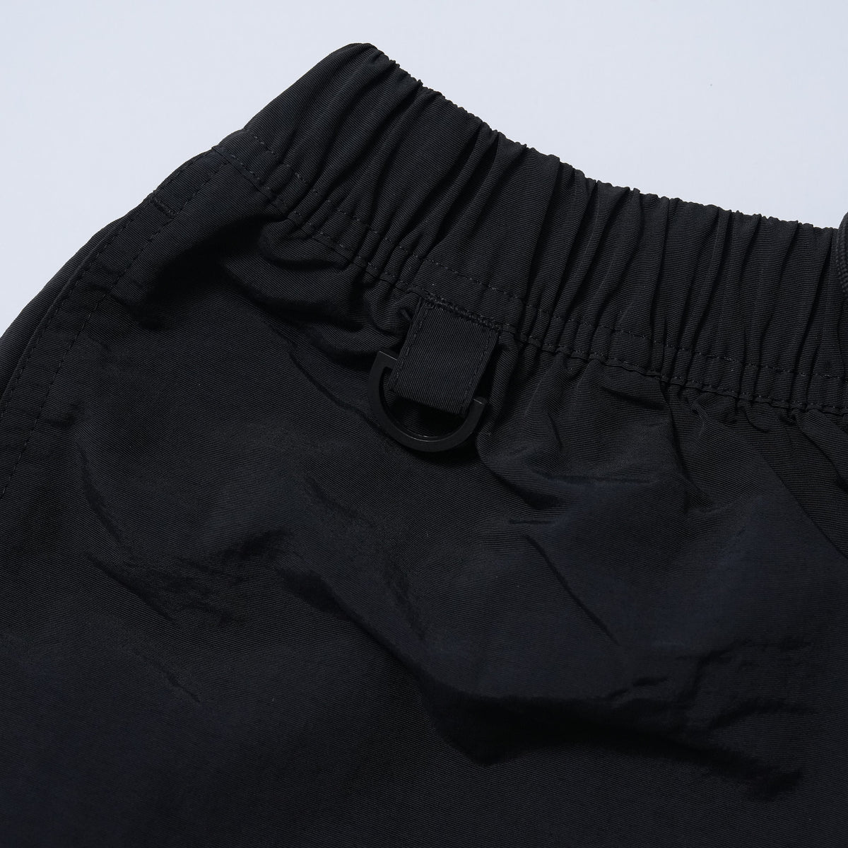 PLANE LOGO NYLON EASY SHORTS（BLACK）