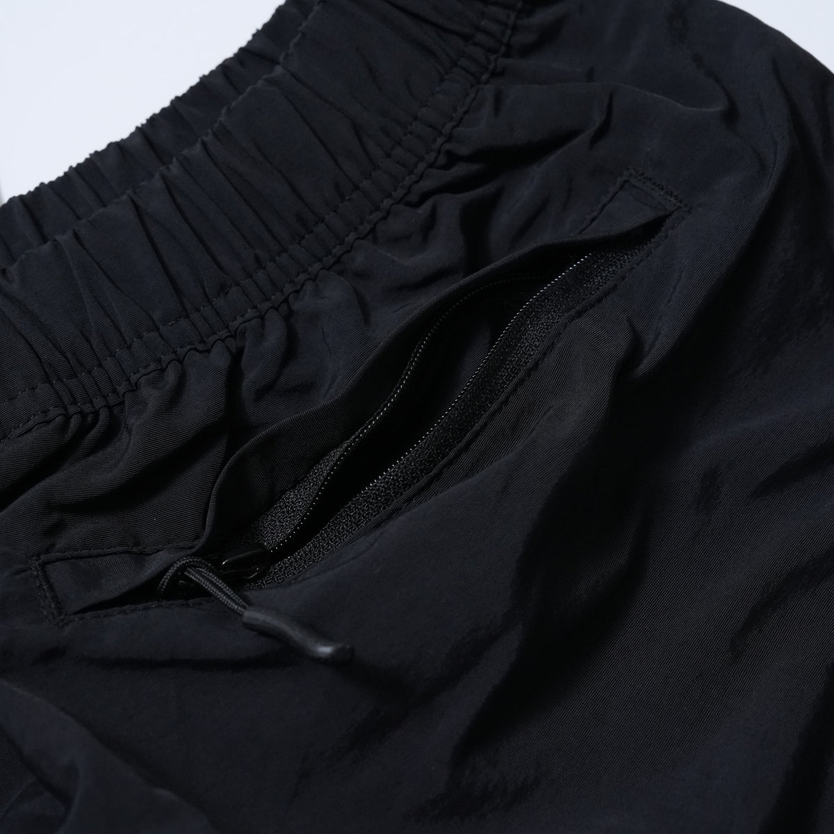 PLANE LOGO NYLON EASY SHORTS（BLACK）