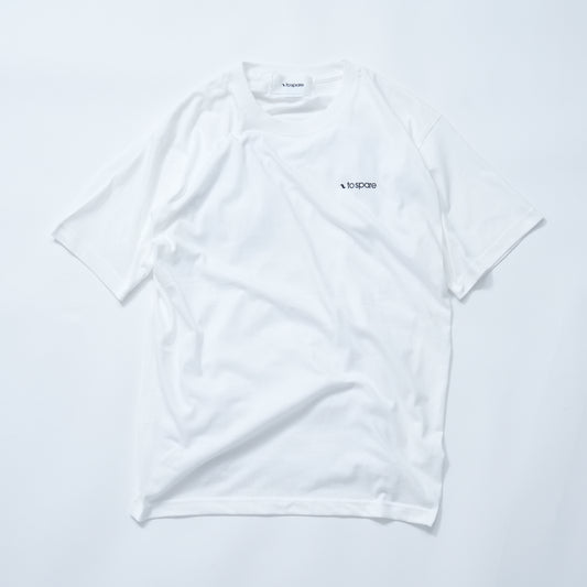 PLANE LOGO TEE（WHITE）