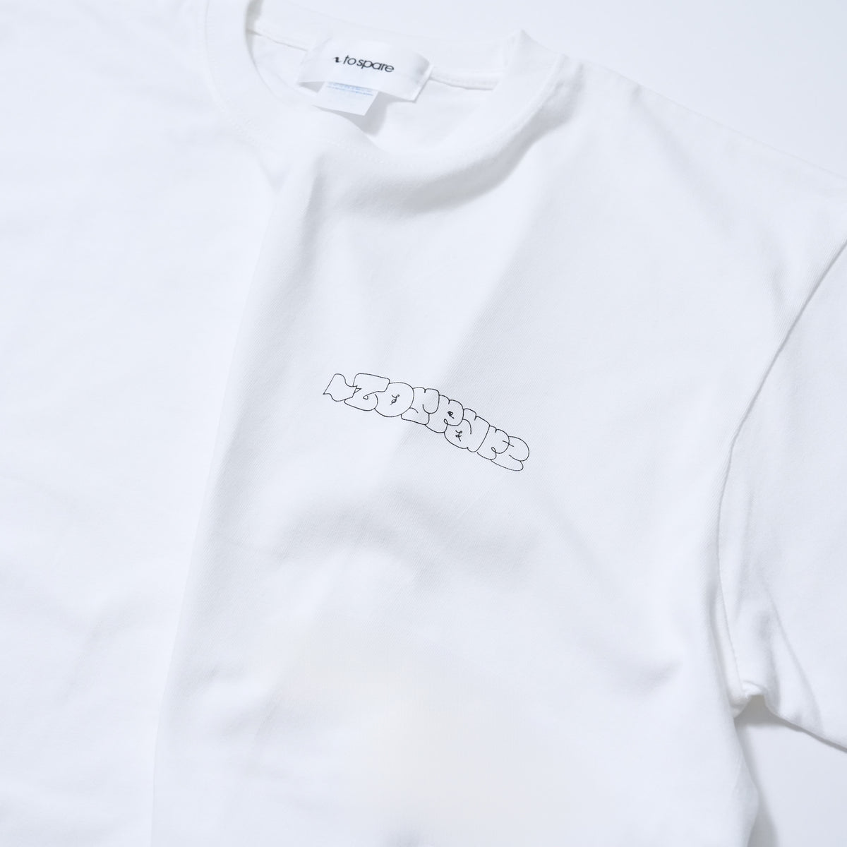 TAGGING LOGO TEE（WHITE）